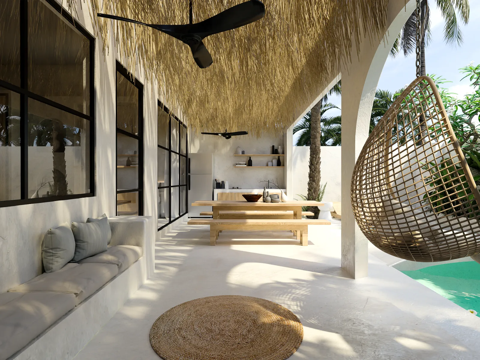 Casita Alas Tropical Mediterranean villa development in Kerobokan, Bali