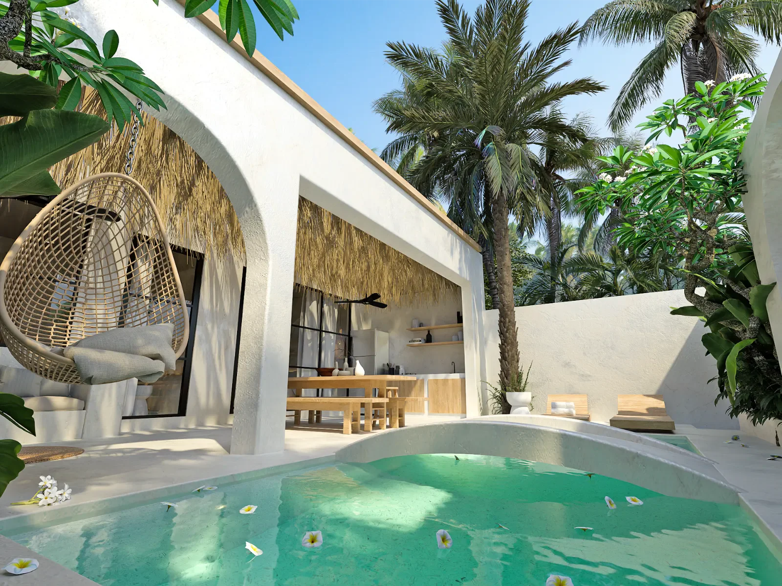 Casita Alas - Tropical Mediterranean villa by Balitecture