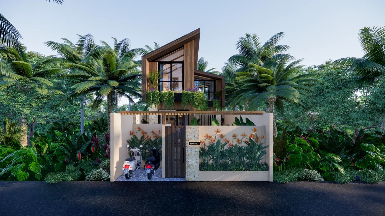 Nanna Villa - Balitecture villa design in Bali, Indonesia