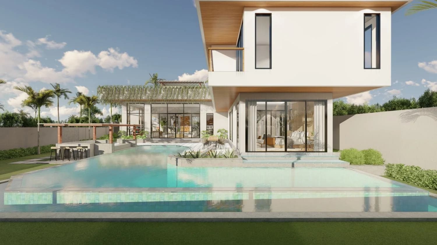 Villa Raya - Balitecture villa design in Bali, Indonesia