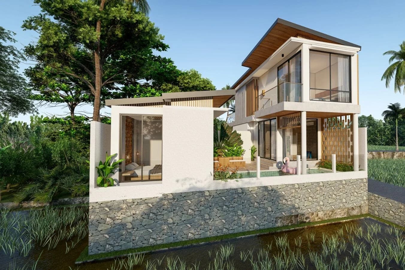 Villa Umayu - Balitecture villa design in Bali, Indonesia